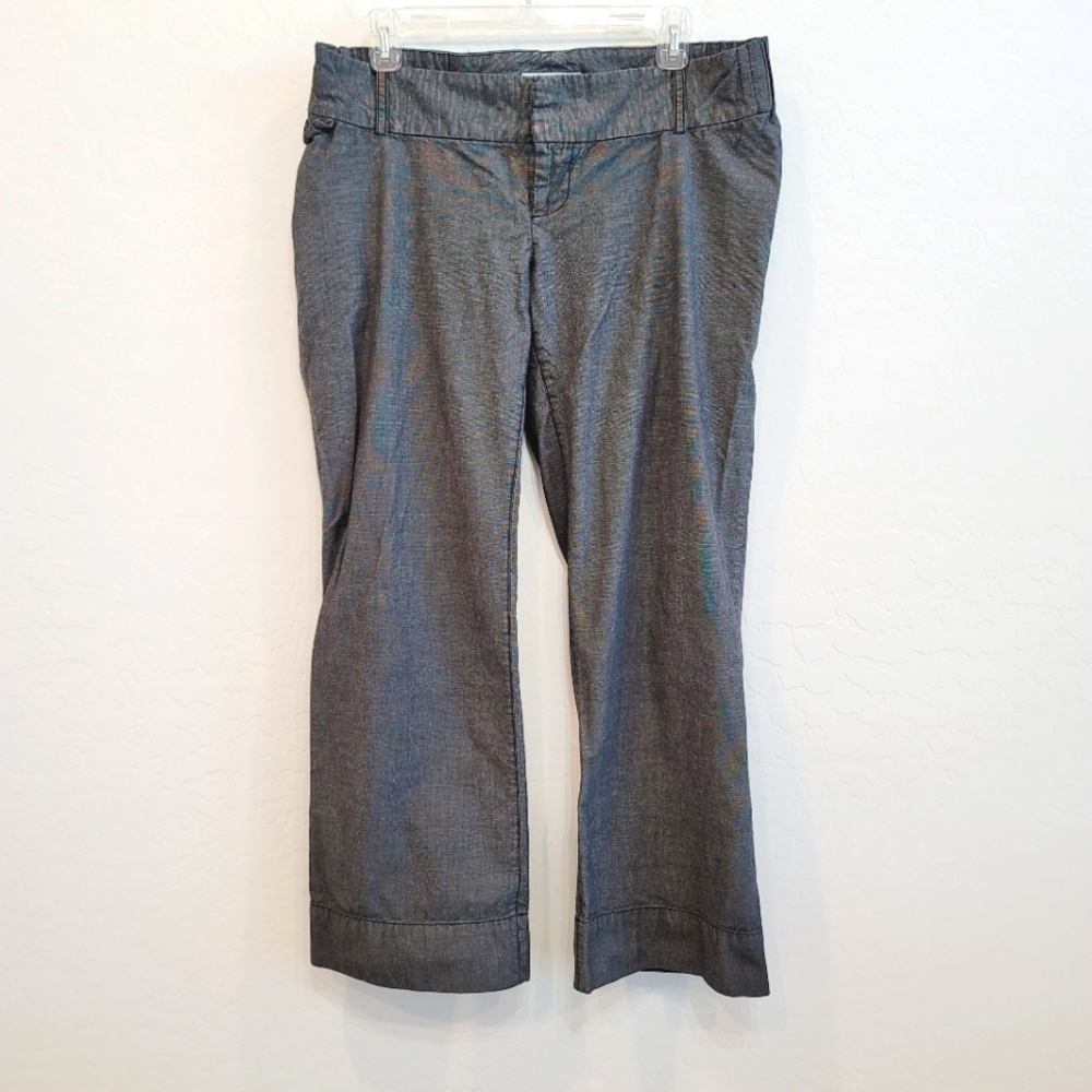 Liz Lange For Target Gray Maternity Pants Women's Size 10 Maternity